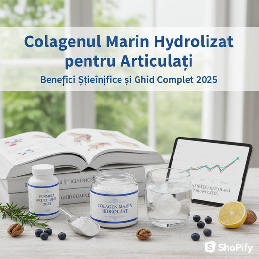 Colagenul Marin Hidrolizat pentru Articulații: Beneficii Științifice și Ghid Complet 2025