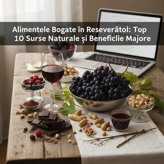 Alimentele Bogate în Resveratrol: Top 10 Surse Naturale și Beneficiile Majore