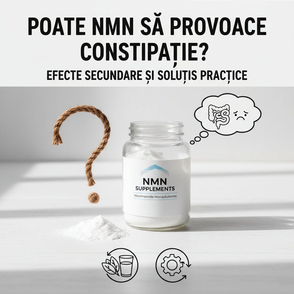 Poate NMN să Provoace Constipație? Efecte Secundare și Soluții Practice