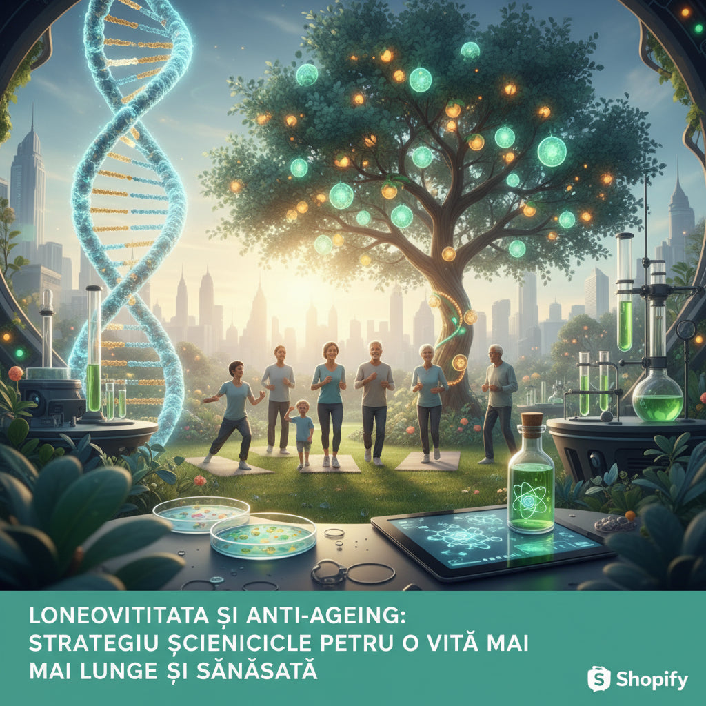 Longevitatea și Anti-Aging: Strategii Științifice pentru o Viață Mai Lungă și Sănătoasă