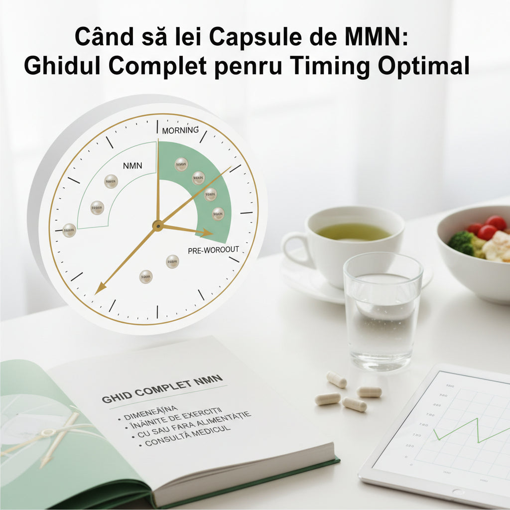 Când să Iei Capsule de NMN: Ghidul Complet pentru Timing Optimal