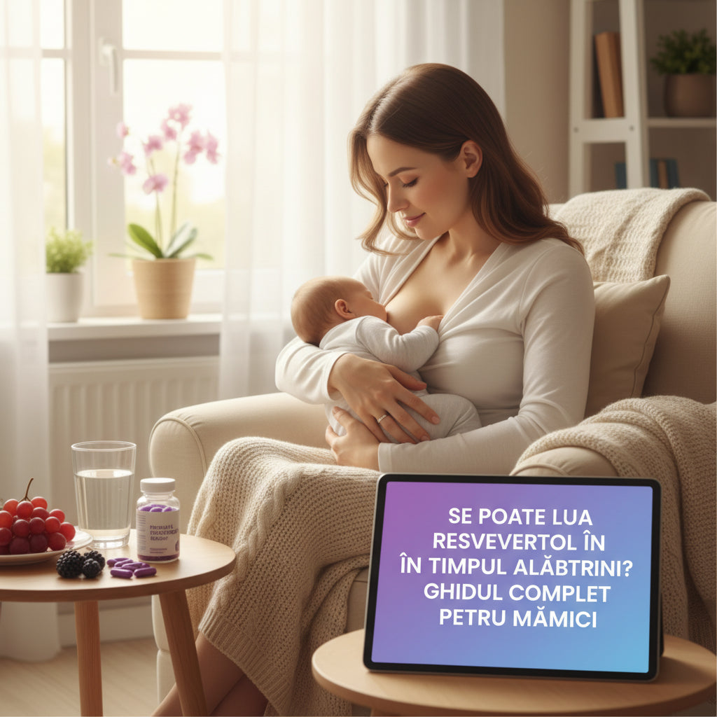 Se Poate Lua Resveratrol în Timpul Alăptării? Ghidul Complet pentru Mămici