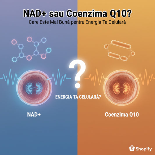 NAD+ sau Coenzima Q10: Care Este Mai Bună pentru Energia Ta Celulară?