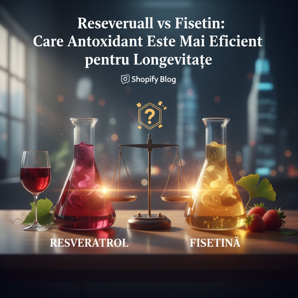 Resveratrol vs Fisetina: Care Antioxidant Este Mai Eficient pentru Longevitate?
