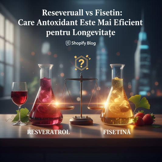Resveratrol vs Fisetina: Care Antioxidant Este Mai Eficient pentru Longevitate?