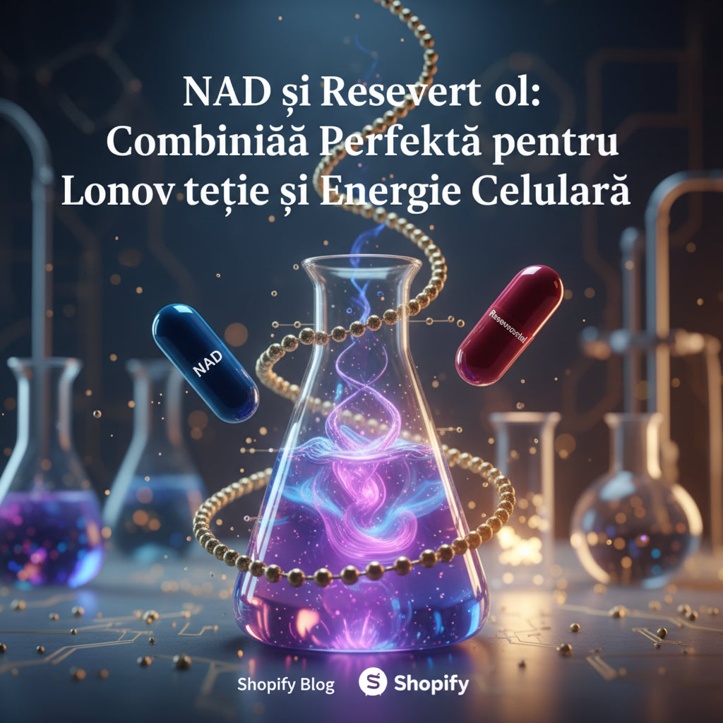 NAD și Resveratrol: Combinația Perfectă pentru Longevitate și Energie Celulară