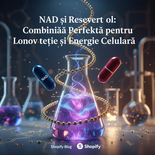 NAD și Resveratrol: Combinația Perfectă pentru Longevitate și Energie Celulară