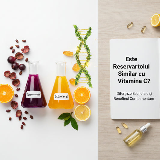Este Resveratrolul Similar cu Vitamina C? Diferențe Esențiale și Beneficii Complementare