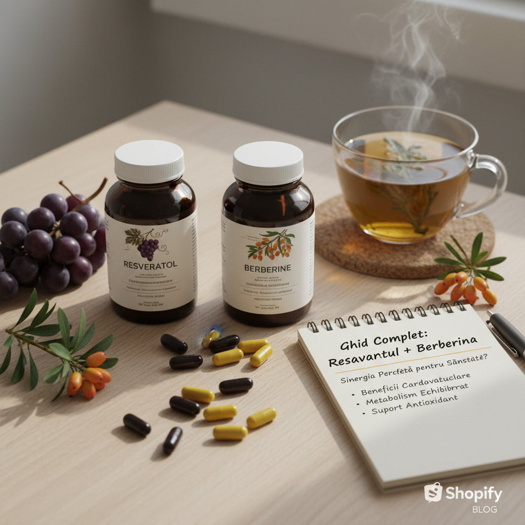 Poți lua Resveratrol împreună cu Berberina? Ghidul Complet pentru Combinația Perfectă