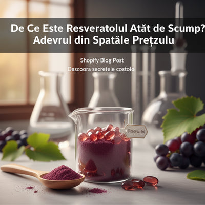 De Ce Este Resveratrolul Atât de Scump? Adevărul din Spatele Prețului