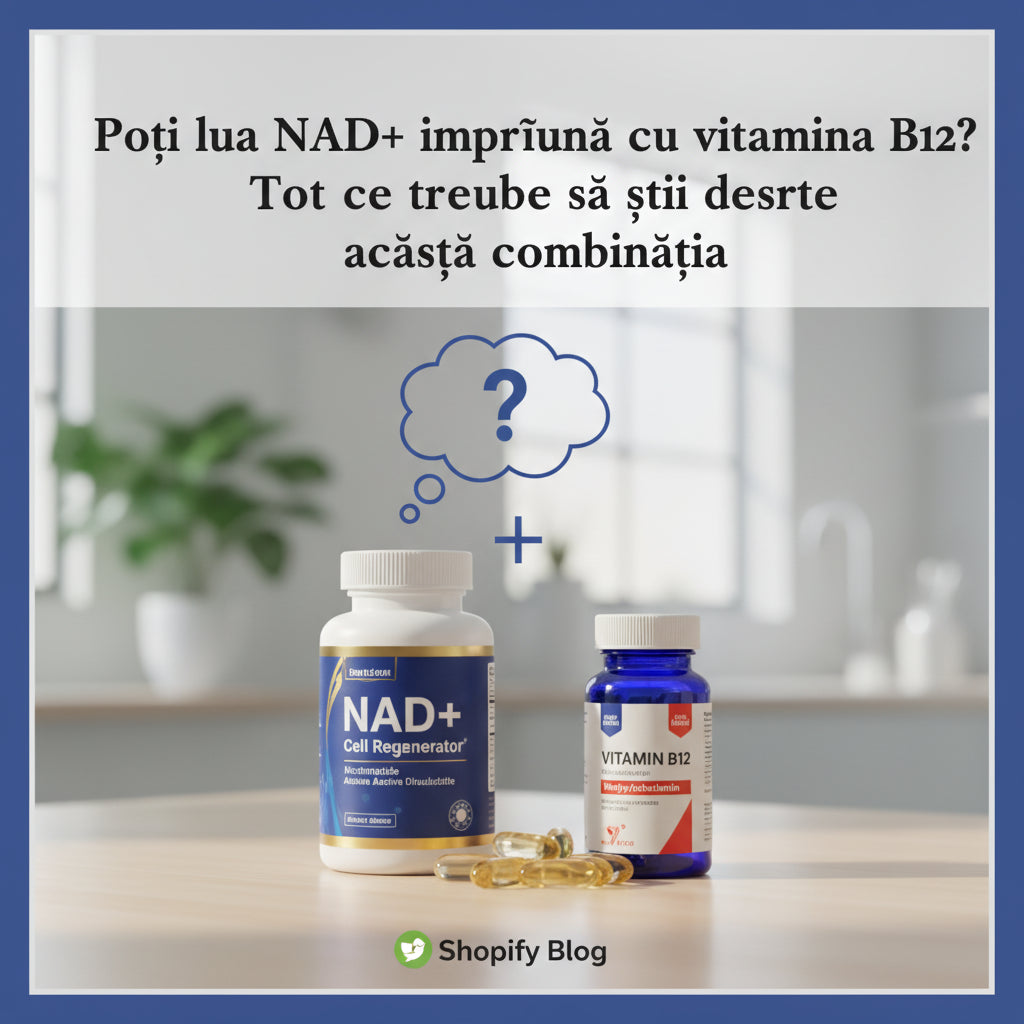 Poți lua NAD+ împreună cu vitamina B12? Tot ce trebuie să știi despre această combinație