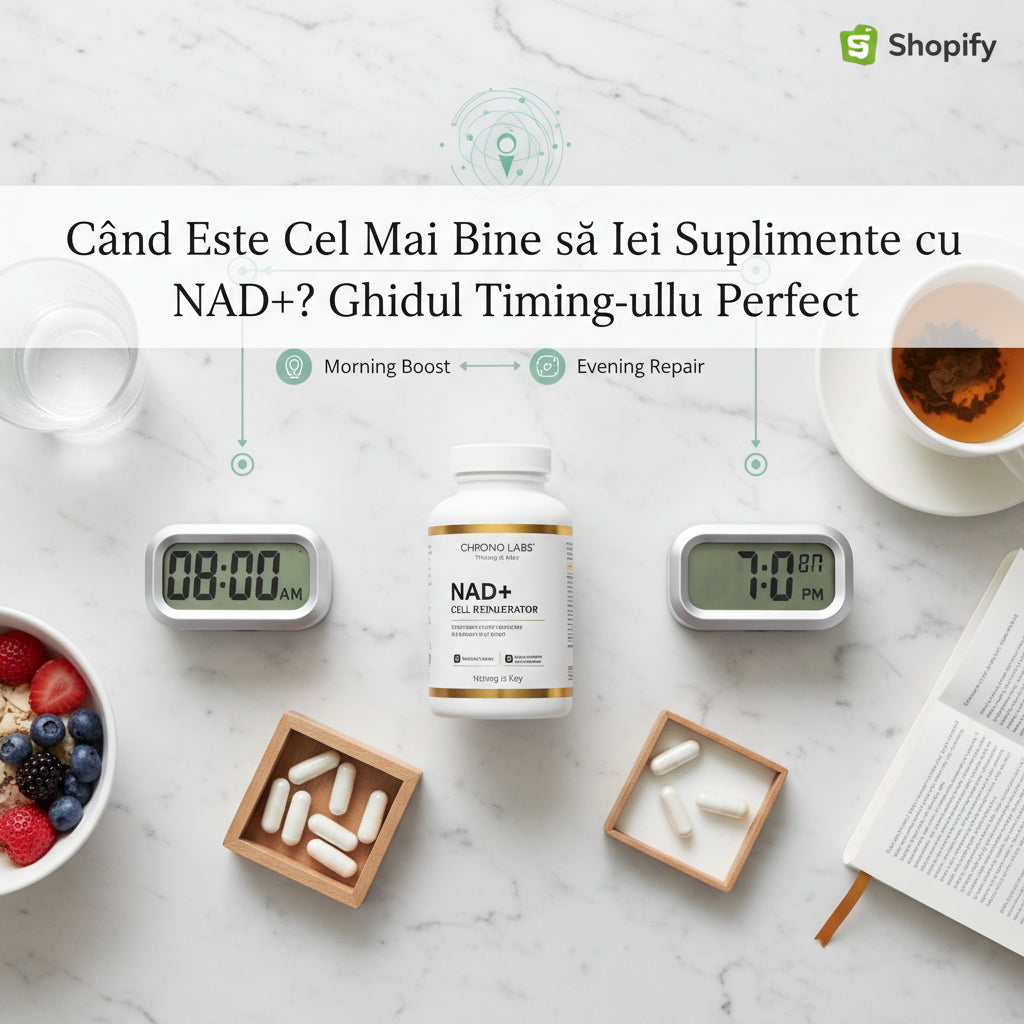 Când Este Cel Mai Bine să Iei Suplimente cu NAD+? Ghidul Timing-ului Perfect
