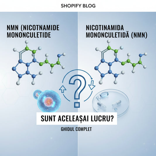 NMN și Nicotinamida Mononucleotidă Sunt Același Lucru? Ghidul Complet