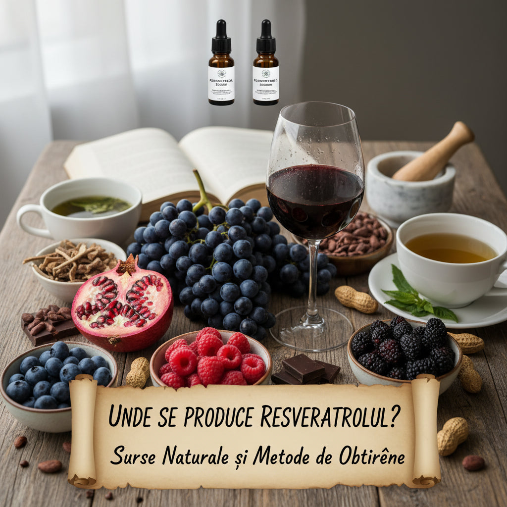 Unde se produce resveratrolul? Surse naturale și metode de obținere