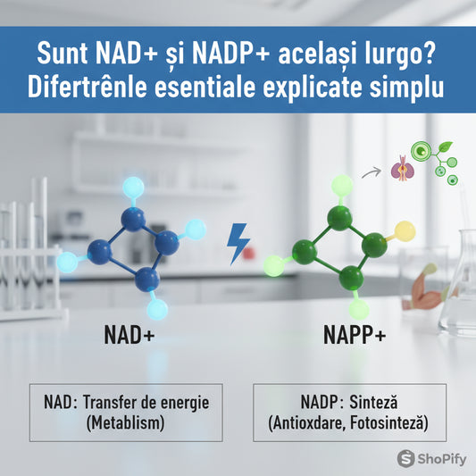 Sunt NAD+ și NADP+ același lucru? Diferențele esențiale explicate simplu