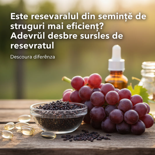 Este resveratrolul din semințe de struguri mai eficient? Adevărul despre sursele de resveratrol