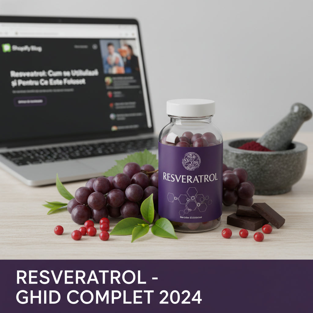 Resveratrol: Cum se Utilizează și Pentru Ce Este Folosit - Ghidul Complet 2024