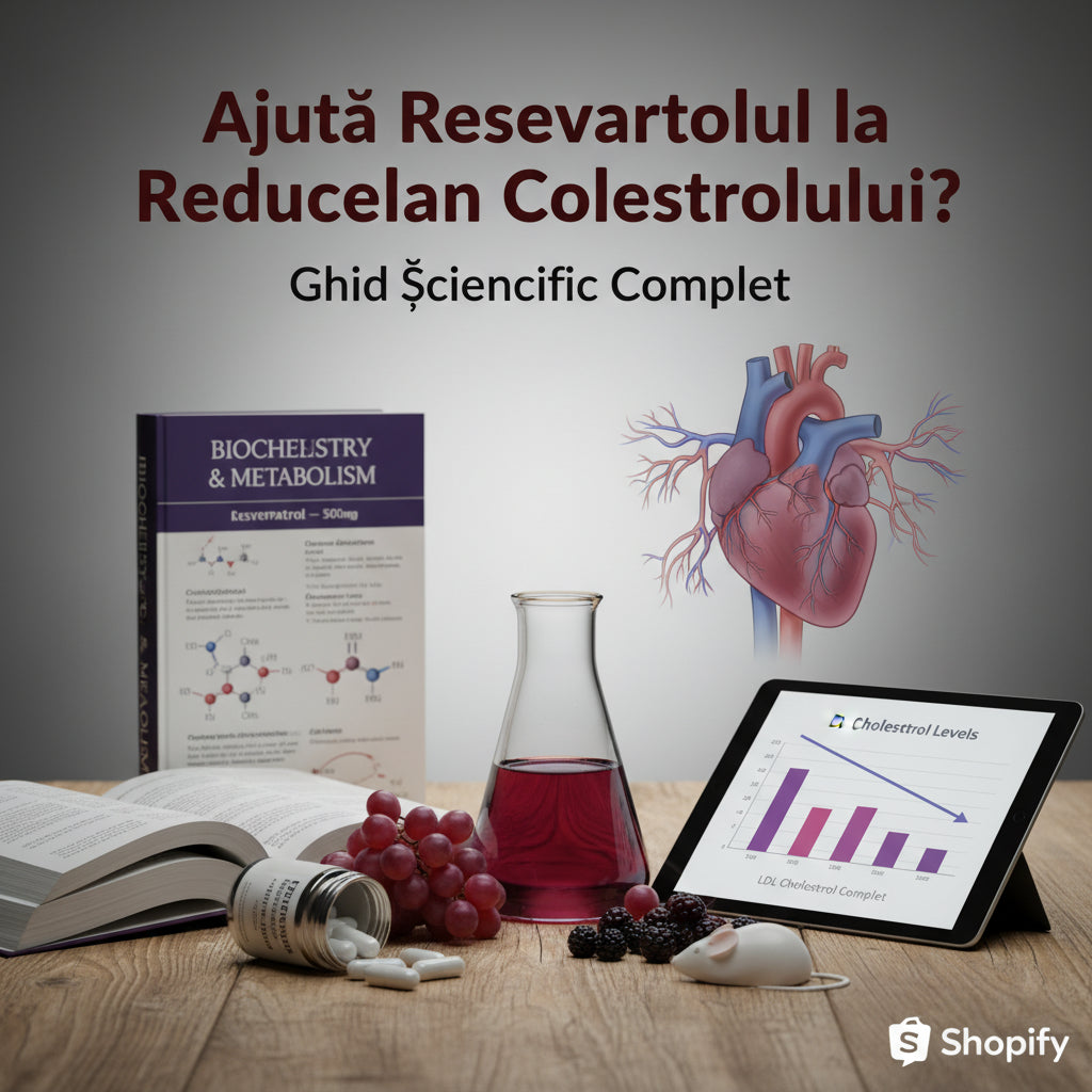 Ajută Resveratrolul la Reducerea Colesterolului? Ghid Științific Complet