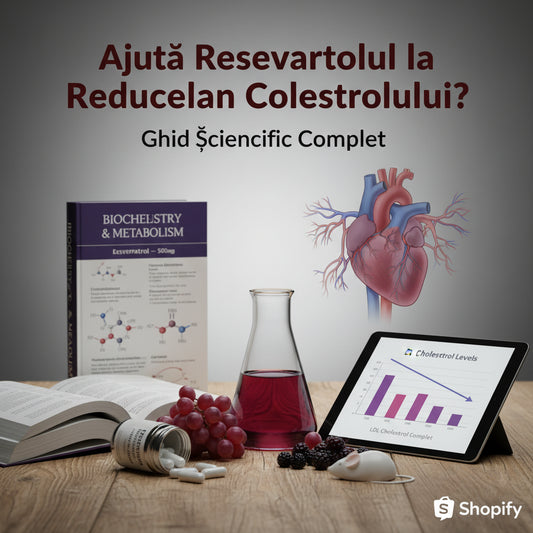Ajută Resveratrolul la Reducerea Colesterolului? Ghid Științific Complet