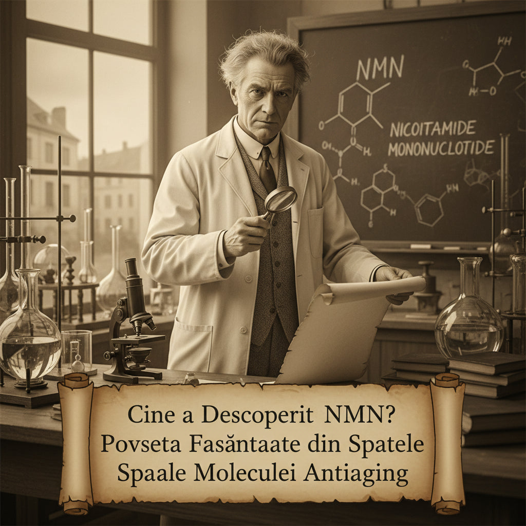 Cine a Descoperit NMN? Povestea Fascinantă din Spatele Moleculei Antiaging