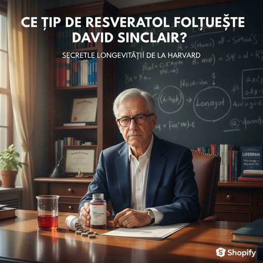 Ce tip de resveratrol folosește David Sinclair? Secretele longevității de la Harvard