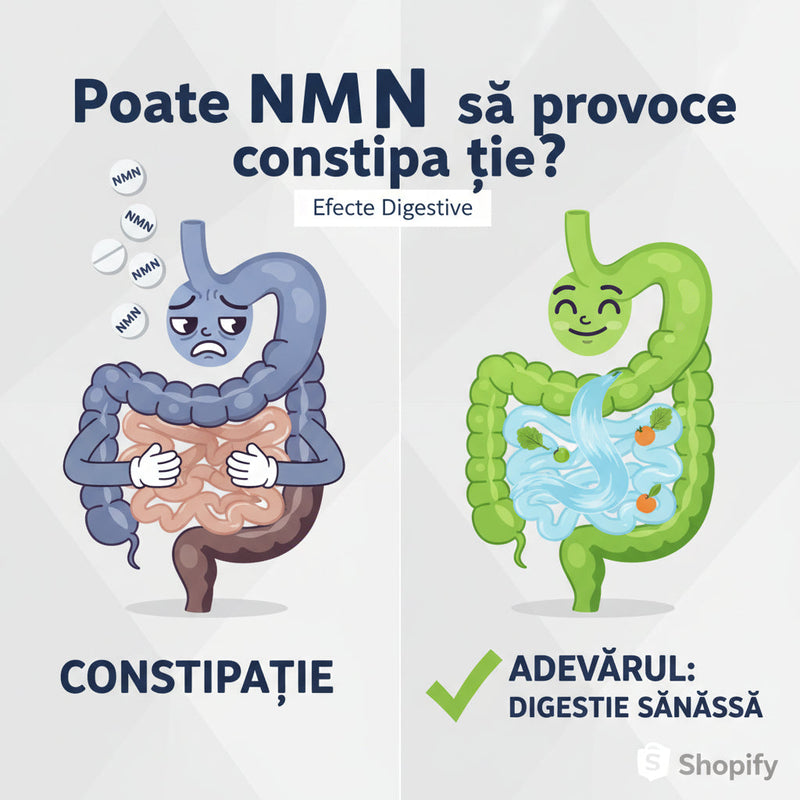 Poate NMN să provoace constipație? Adevărul despre efectele digestive