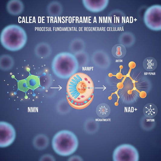 Calea de Transformare a NMN în NAD: Procesul Fundamental de Regenerare Celulară