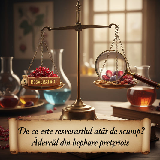De ce este resveratrolul atât de scump? Adevărul din spatele prețurilor