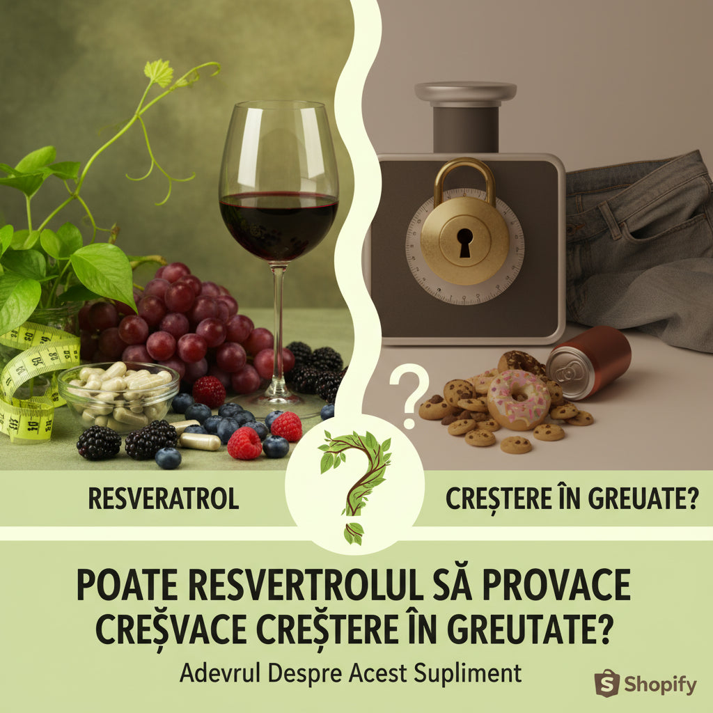 Poate Resveratrolul Să Provoace Creștere în Greutate? Adevărul Despre Acest Supliment