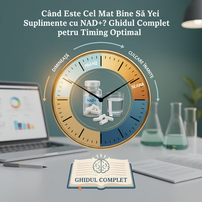 Când Este Cel Mai Bine Să Iei Suplimente cu NAD+? Ghidul Complet pentru Timing Optimal