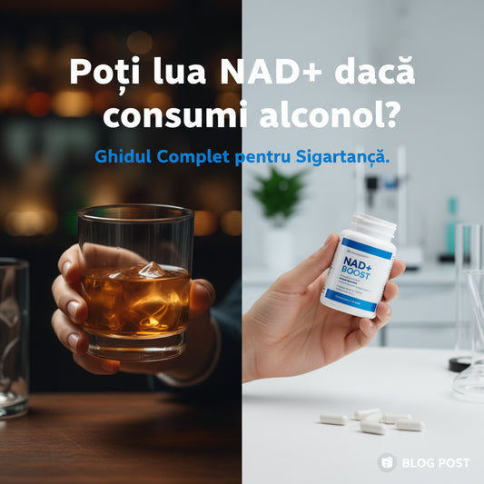 Poți lua NAD+ dacă consumi alcool? Ghidul complet pentru siguranță