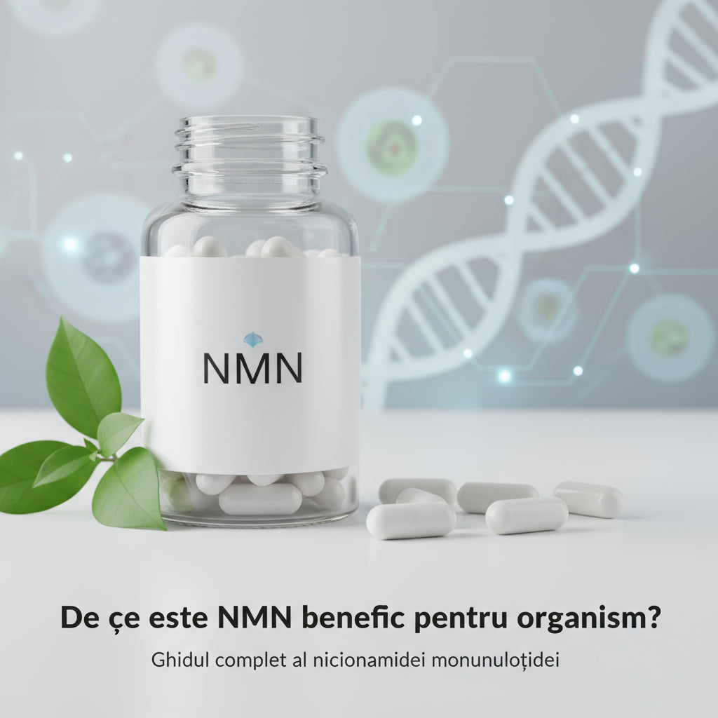 De ce este NMN benefic pentru organism? Ghidul complet al nicotinamidei mononucleotidei