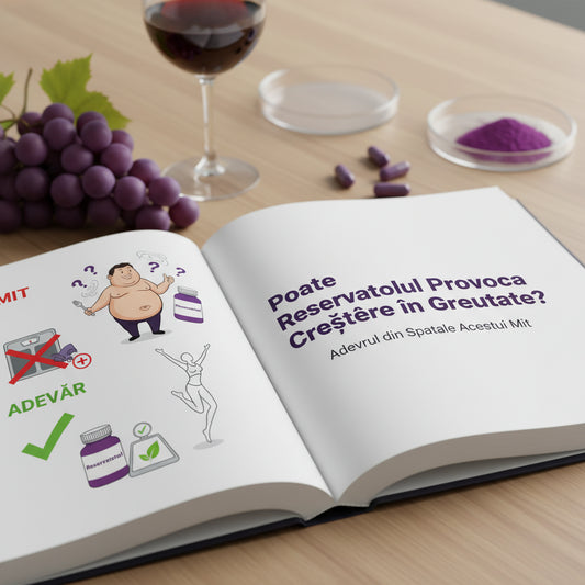 Poate Resveratrolul Provoca Creștere în Greutate? Adevărul din Spatele Acestui Mit