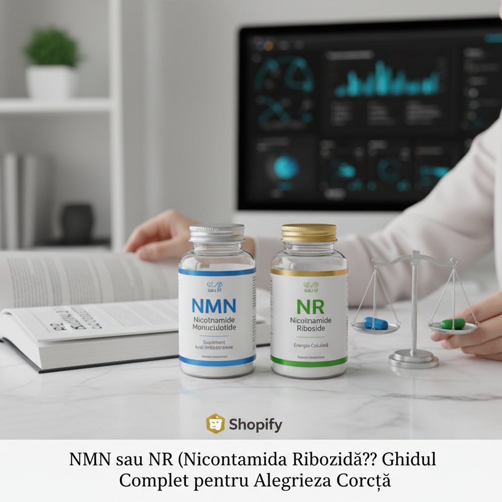 NMN sau NR (Nicotinamida Ribozidă)? Ghidul Complet pentru Alegerea Corectă