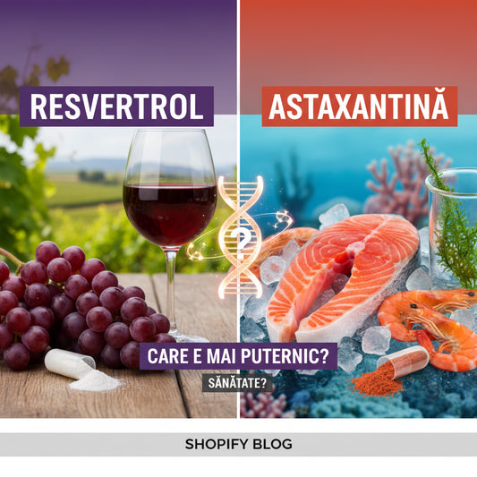 Resveratrol vs Astaxantina: Care Antioxidant Este Mai Puternic pentru Sănătatea Ta?