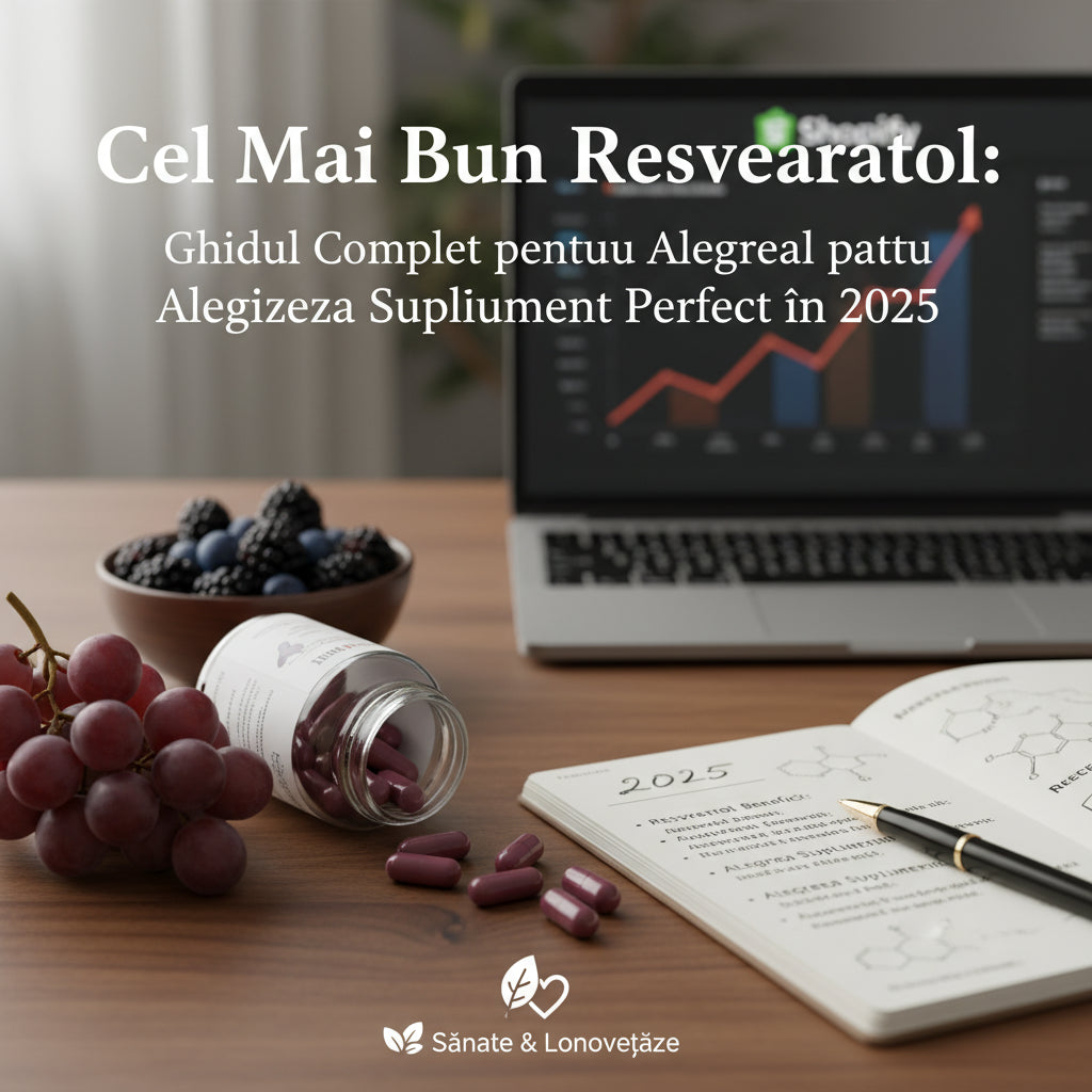 Cel Mai Bun Resveratrol: Ghidul Complet pentru Alegerea Suplimentului Perfect în 2025