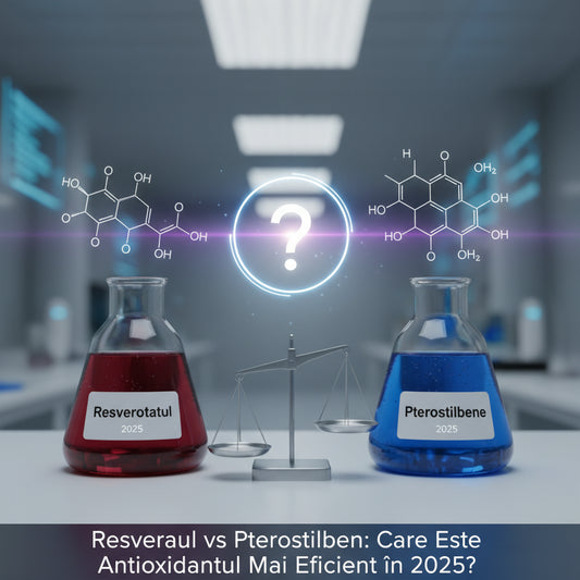 Resveratrol vs Pterostilben: Care Este Antioxidantul Mai Eficient în 2025?
