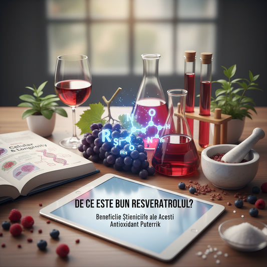 De ce este bun resveratrolul? Beneficiile științifice ale acestui antioxidant puternic