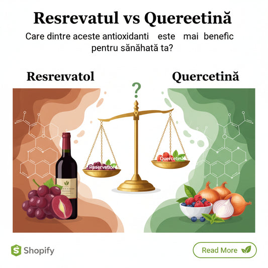 Resveratrol vs Quercetină: Care dintre aceste antioxidanți este mai benefic pentru sănătatea ta?