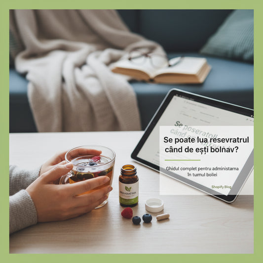 Se poate lua resveratrol când ești bolnav? Ghidul complet pentru administrarea în timpul bolii