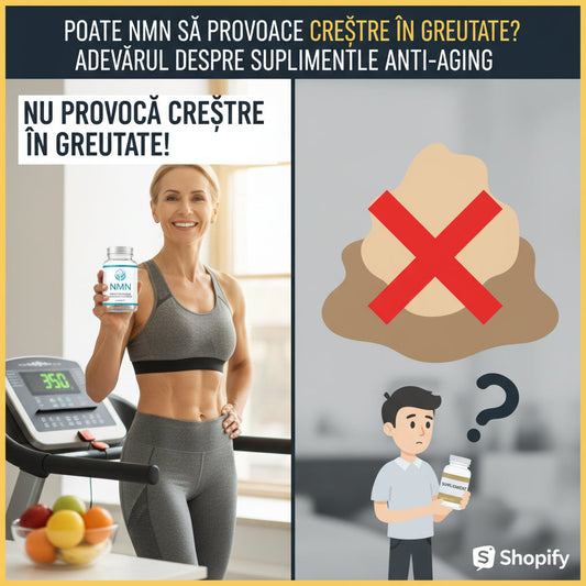 Poate NMN să Provoace Creștere în Greutate? Adevărul despre Suplimentele Anti-Aging