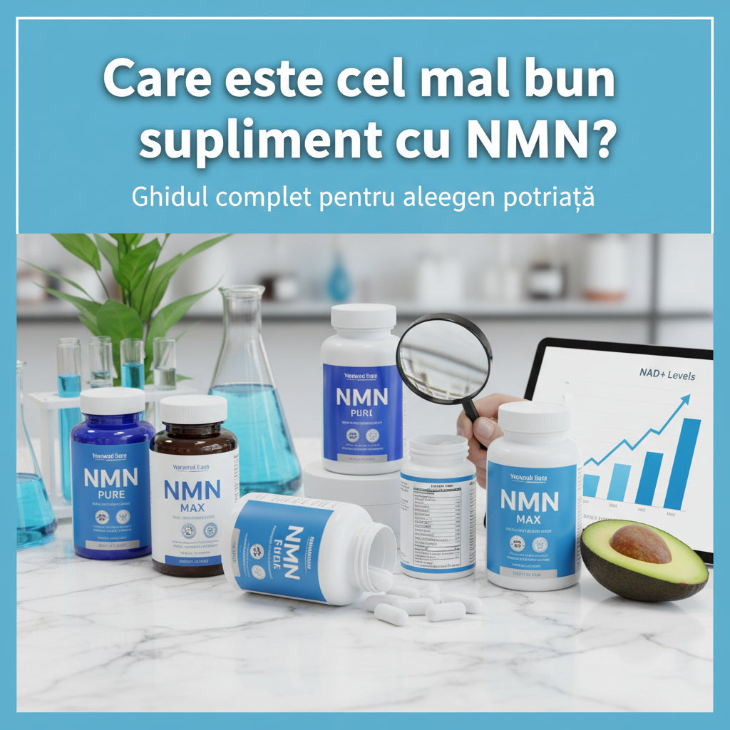 Care este cel mai bun supliment cu NMN? Ghidul complet pentru alegerea potrivită