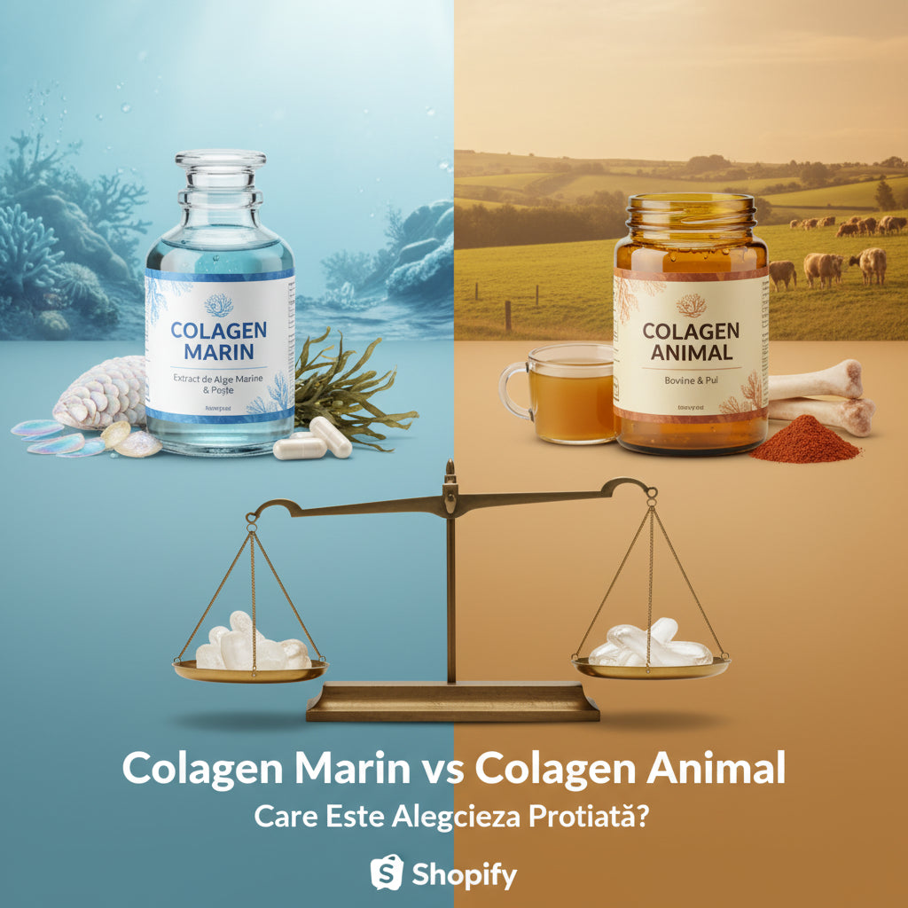 Colagen Marin vs Colagen Animal: Care Este Alegerea Potrivită Pentru Tine?
