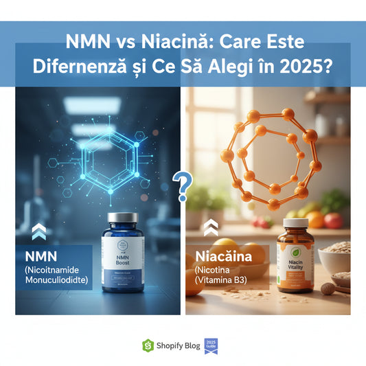 NMN vs Niacină: Care Este Diferența și Ce Să Alegi în 2025?