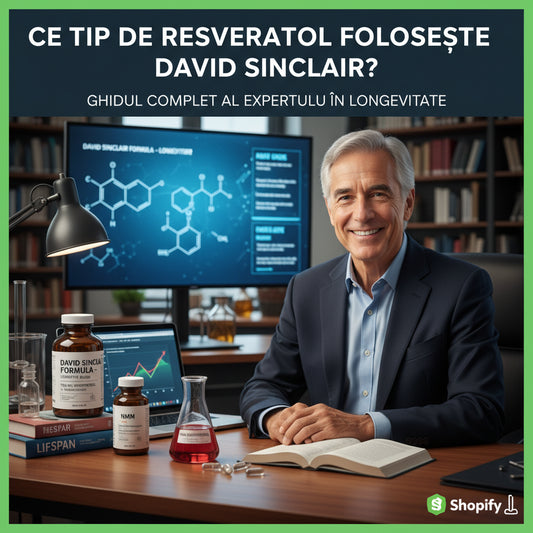 Ce Tip de Resveratrol Folosește David Sinclair? Ghidul Complet al Expertului în Longevitate