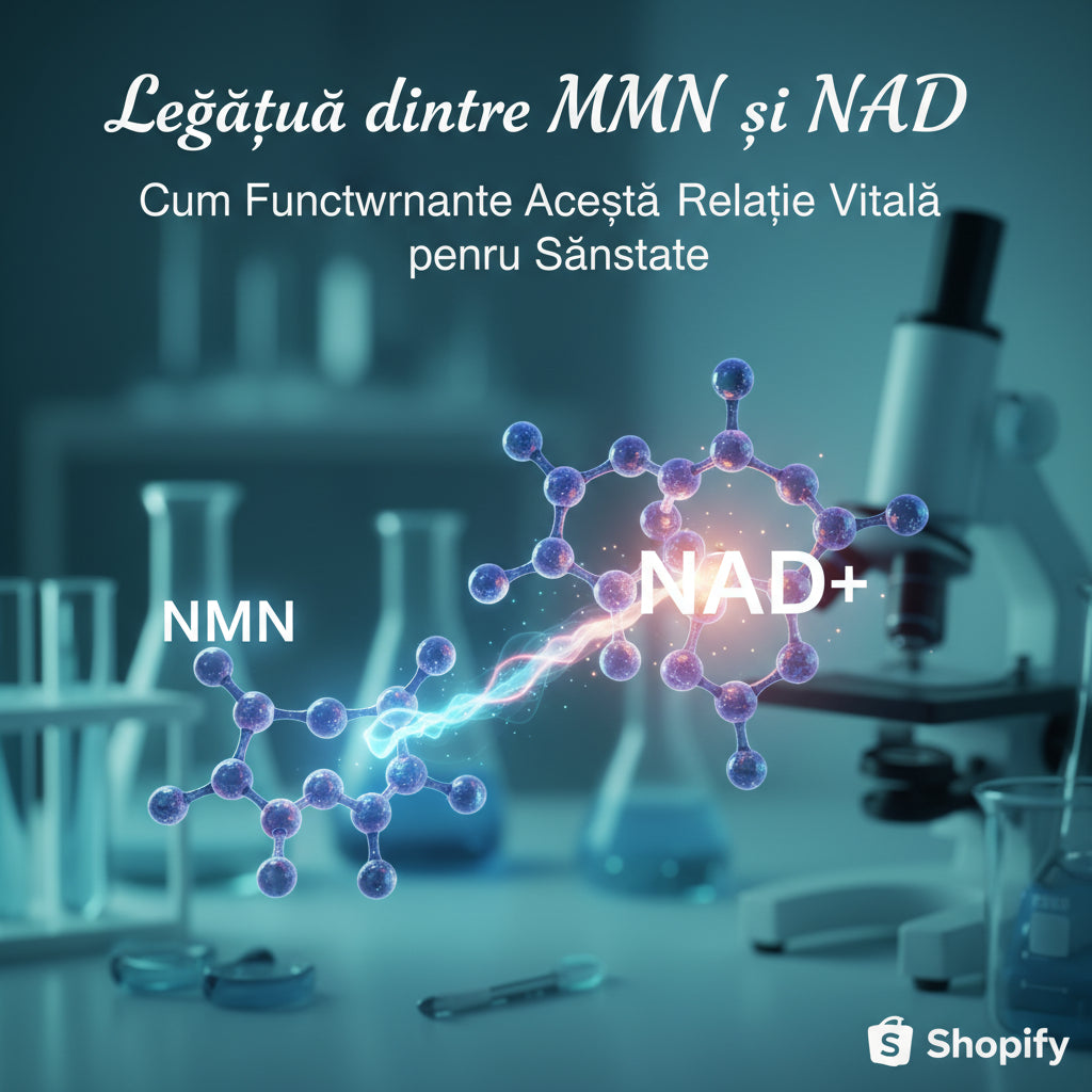 Legătura dintre NMN și NAD: Cum Funcționează Această Relație Vitală pentru Sănătate
