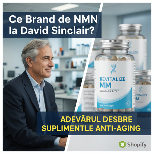 Ce Brand de NMN Ia David Sinclair? Adevărul Despre Suplimentele Anti-Aging ale Celebrului Cercetător