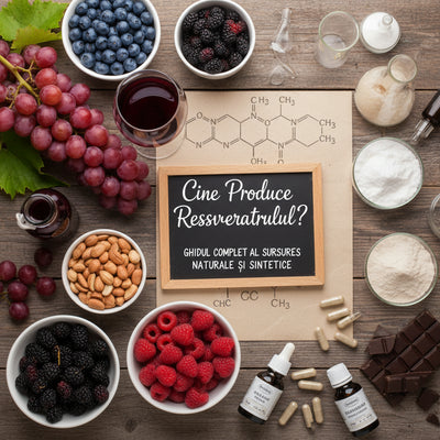 Cine Produce Resveratrolul? Ghidul Complet al Surselor Naturale și Sintetice