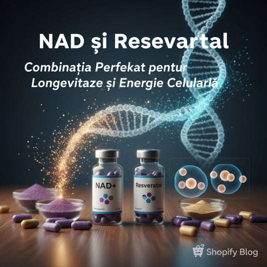 NAD și Resveratrol: Combinația Perfectă pentru Longevitate și Energie Celulară