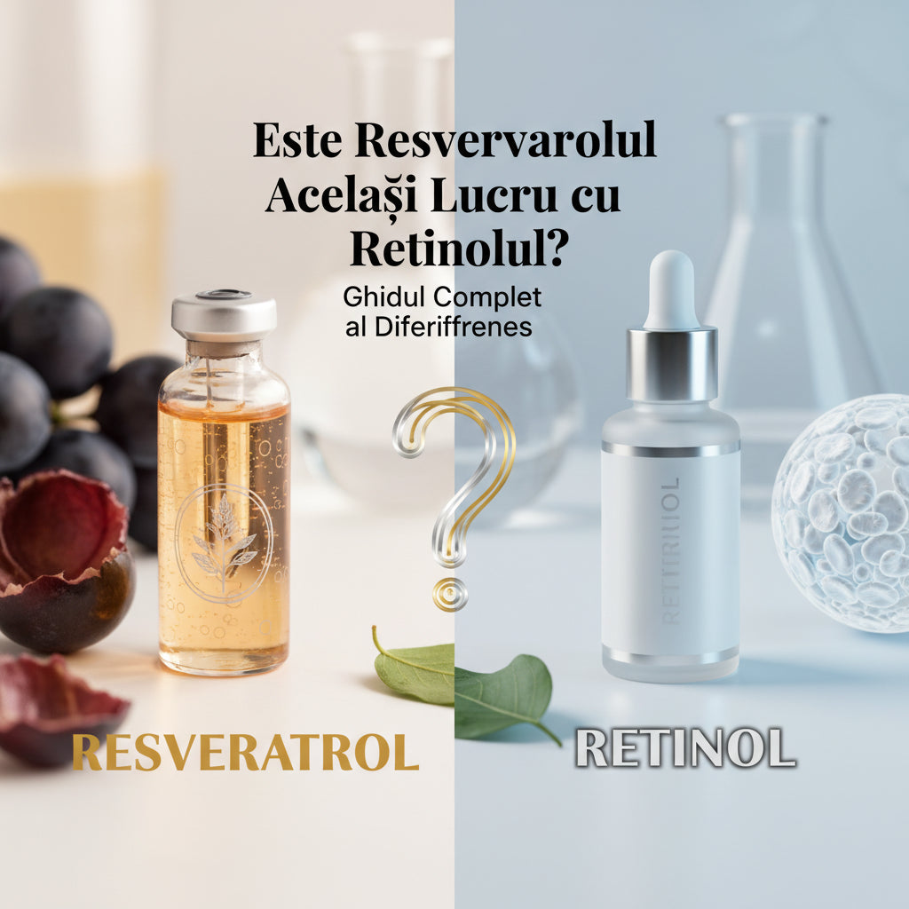 Este Resveratrolul Același Lucru cu Retinolul? Ghidul Complet al Diferențelor